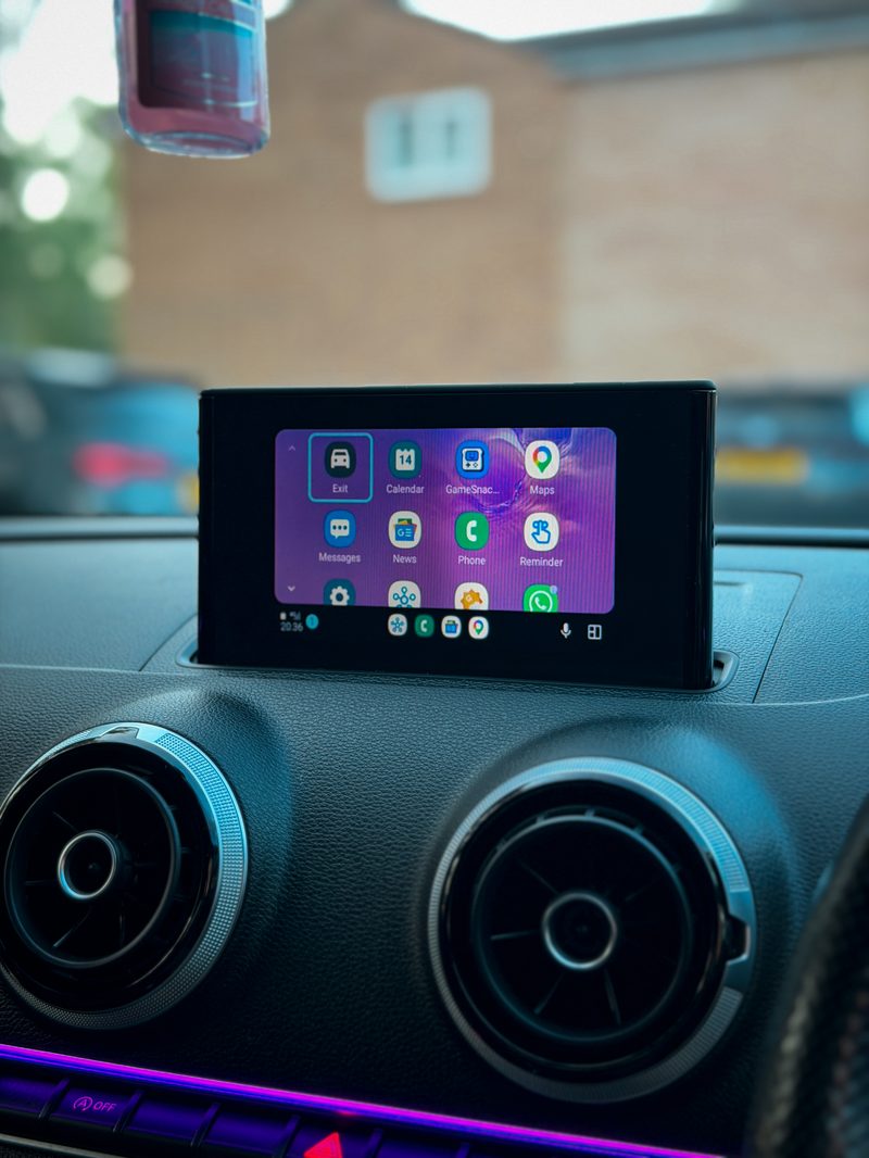 Android Auto Running — Audi A3 8V Wireless CarPlay & Android Auto Box on a Audi