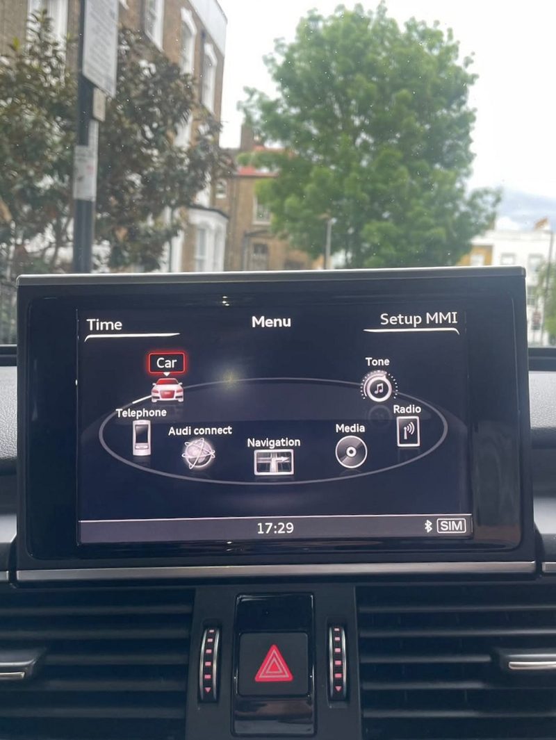 Before Activation — Audi Smartphone Interface Activation – Apple CarPlay / Android Auto on a Audi