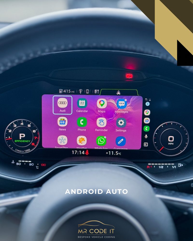 Android Auto — Audi TT MK3 Smartphone Interface Activation – Apple CarPlay / Android Auto (2015+) on a Audi