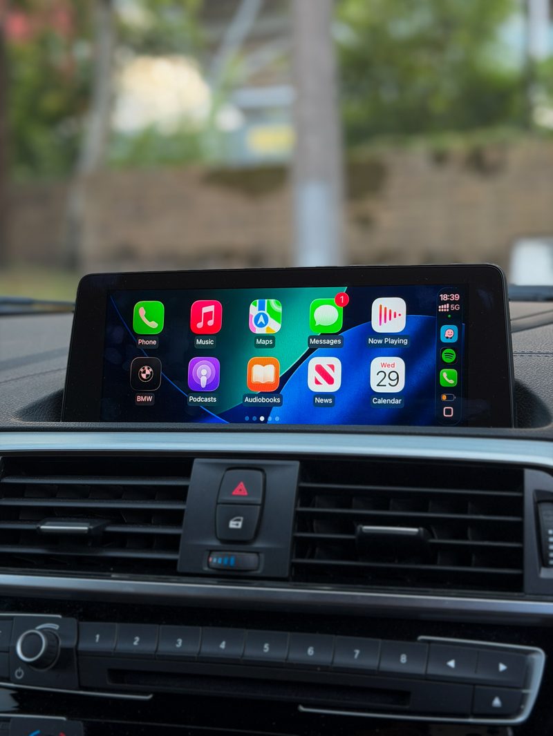 Fullscreen (After) — BMW Apple CarPlay Half Screen to Fullscreen Upgrade on a BMW