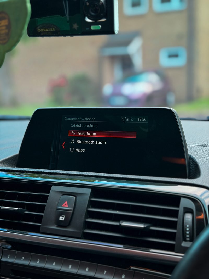 Before Activation — BMW EntryNav2 Apple CarPlay OEM Activation on a BMW