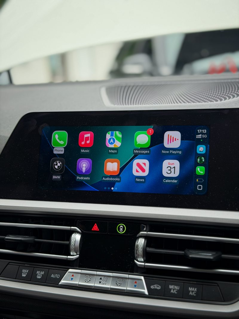 Apple CarPlay Running — BMW MGU ID7 CarPlay & Android Auto Activation on a BMW