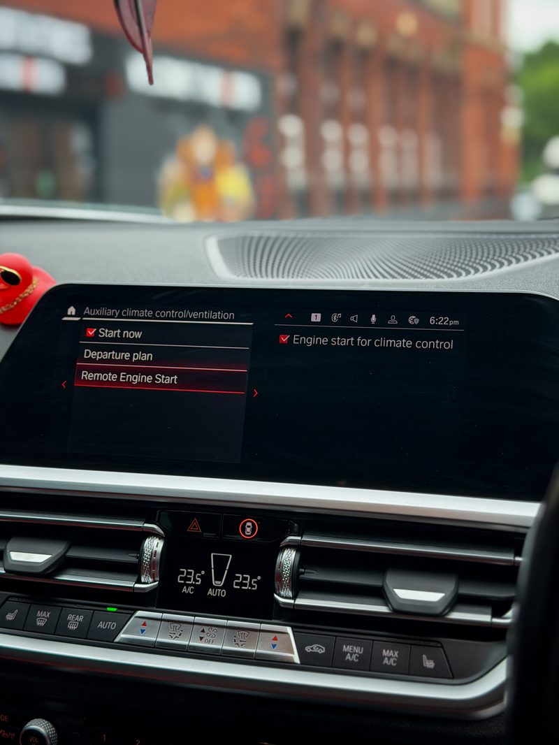 Remote Start Requested — Engine Remote Start on a BMW