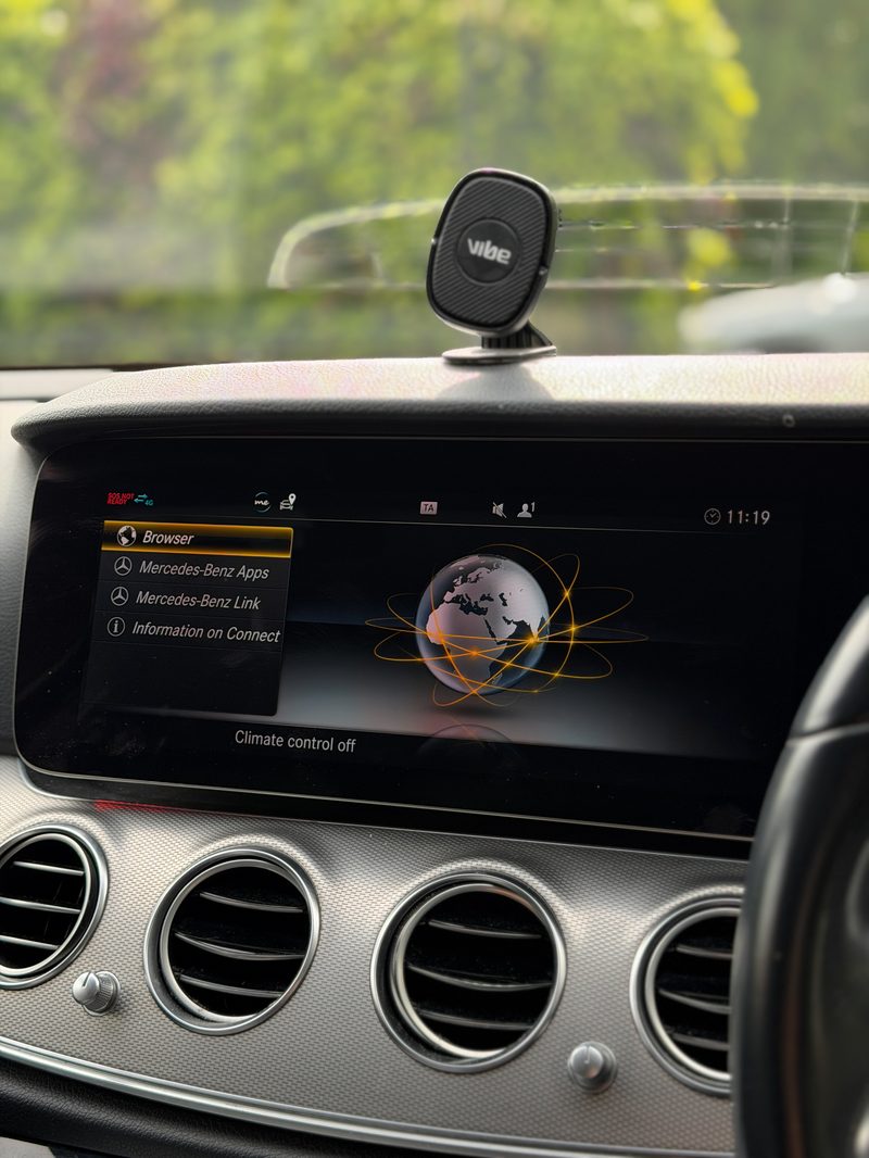 Before Activation — Mercedes NTG5.5 Apple CarPlay & Android Auto Activation – C/E/S Class on a Mercedes-Benz